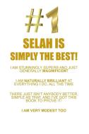 SELAH IS SIMPLY THE BEST AFFIRMATIONS WORKBOOK Positive Affirmations Workbook Includes di Affirmations World edito da Positive Life