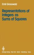 Representations of Integers as Sums of Squares di E. Grosswald edito da Springer New York