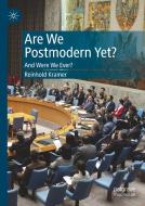 Are We Postmodern Yet? di Reinhold Kramer edito da Springer Nature Switzerland Ag