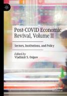 Post-COVID Economic Revival, Volume II edito da Springer International Publishing