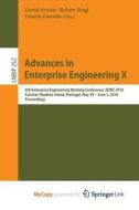Advances In Enterprise Engineering X edito da Springer Nature B.V.