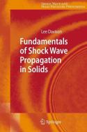 Fundamentals of Shock Wave Propagation in Solids di Lee Davison edito da Springer Berlin Heidelberg