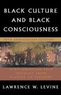 Black Culture and Black Consciousness: Afro-American Folk Thought from Slavery to Freedom di Lawrence W. Levine edito da OXFORD UNIV PR