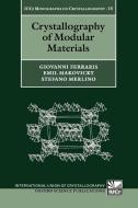 Crystallography of Modular Materials di Giovanni Ferraris, Emil Makovicky, Stefano Merlino edito da OUP Oxford