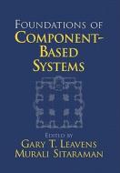 Foundations of Component-Based Systems edito da Cambridge University Press