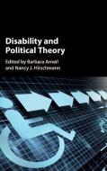 Disability and Political Theory edito da Cambridge University Press