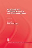 Abia South & Southeast Asian Art di van? edito da Taylor & Francis Ltd
