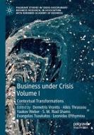 Business Under Crisis Volume I edito da Springer International Publishing