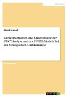 Gemeinsamkeiten und Unterschiede der SWOT-Analyse und des PESTEL-Modells bei der Strategischen Umfeldanalyse di Maurice Maaß edito da GRIN Verlag