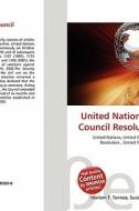 United Nations Security Council Resolution 1374 edito da Betascript Publishing