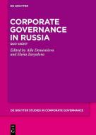 Corporate Governance in Russia edito da Gruyter, Walter de GmbH