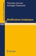 Modifications Analytiques di Vincenzo Ancona, Giuseppe Tomassini edito da Springer Berlin Heidelberg
