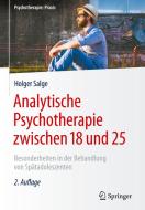 Analytische Psychotherapie zwischen 18 und 25 di Holger Salge edito da Springer-Verlag GmbH