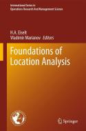 Foundations of Location Analysis edito da SPRINGER NATURE