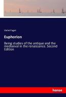 Euphorion di Violet Paget edito da hansebooks
