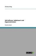 Self-efficacy: Selbstwert und Eigenmotivation di Christian Ortig edito da GRIN Publishing