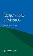 Energy Law In Mexico di Jose Juan Gonzalez edito da Kluwer Law International