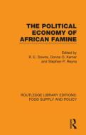The Political Economy Of African Famine edito da Taylor & Francis Ltd