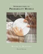 Introduction to Probability Models: Operations Research, Volume II (with CD-ROM and Infotrac) [With CDROM and Infotrac] di Wayne L. Winston, Winston edito da Duxbury Resource Center