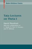 Tata Lectures on Theta I di David Mumford edito da Birkhäuser Boston