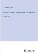 Try and Trust; Or, Abner Holden's Bound Boy di Jr. Horatio Alger edito da Megali Verlag