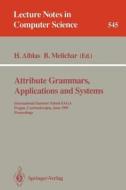 Attribute Grammars, Applications and Systems edito da Springer Berlin Heidelberg