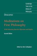 Descartes: Meditations on First Philosophy di John Cottingham edito da Cambridge University Pr.