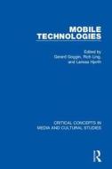 Mobile Technologies, 4-vol. Set edito da Taylor & Francis Ltd