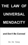 The Law of Universal Mendacity di Bo de Yang edito da AuthorHouse