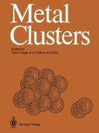 Metal Clusters edito da Springer Berlin Heidelberg