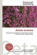 Acinos Arvensis edito da Betascript Publishing
