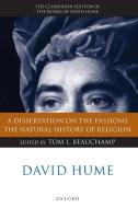 A Dissertation on the Passions di David Hume edito da OUP Oxford