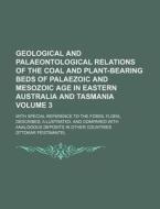 Geological and Palaeontological Relations of the Coal and Plant-Bearing Beds of Palaezoic and Mesozoic Age in Eastern Australia and Tasmania Volume 3; di Ottokar Feistmantel edito da Rarebooksclub.com