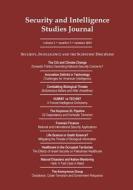 Security and Intelligence Studies Journal: Volume 1 Number 3 di Security and Intelligence Studies Journa edito da Createspace