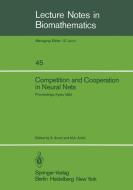 Competition and Cooperation in Neural Nets edito da Springer Berlin Heidelberg