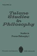 Studies in Process Philosophy I edito da Springer Netherlands