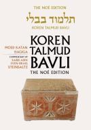 Koren Talmud Bavli, Volume 13: Tractate Moed Katan - Tractate Hagiga di Adin Even-Israel Steinsaltz edito da KOREN PUBL