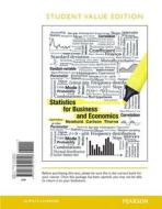 Statistics for Business and Economics, Student Value Edition di Paul Newbold, William Carlson, Betty Thorne edito da Prentice Hall