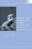 Landmark Issues In Teaching And Learning di TL edito da John Wiley And Sons Ltd