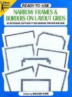 Ready-to-use Narrow Frames And Borders di Maggie Kate edito da Dover Publications Inc.