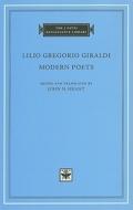 Modern Poets di Lilio Gregorio Giraldi edito da Harvard University Press