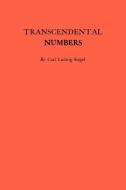 Transcendental Numbers. (AM-16) di Carl Ludwig Siegel edito da Princeton University Press