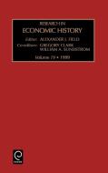 Research in Economic History di G. Clark, W. Sundstrom, Gregory Clark edito da Emerald Group Publishing Limited
