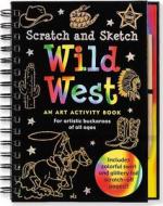 Wild West: An Art Activity Book for Artistic Buckaroos of All Ages [With Wooden Stylus] edito da Peter Pauper Press