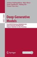 Deep Generative Models edito da Springer Nature Switzerland