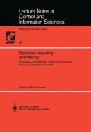 Stochastic Modelling and Filtering edito da Springer Berlin Heidelberg