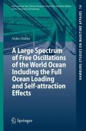 A Large Spectrum of Free Oscillations of the World Ocean Including the Full Ocean Loading and Self-attraction Effects di Malte Müller edito da Springer Berlin Heidelberg