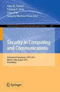 Security in Computing and Communications edito da Springer Berlin Heidelberg