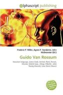 Guido Van Rossum edito da Vdm Publishing House