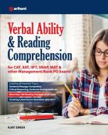 Verbal Ability & Reading Comprehension di Ajay Singh edito da Arihant Publication India Limited
